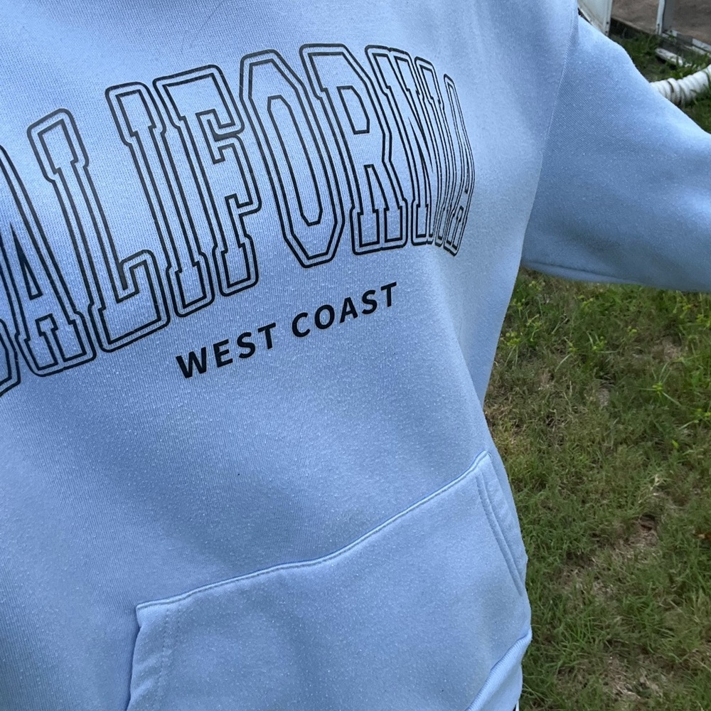 Baby Blue sweatshirt